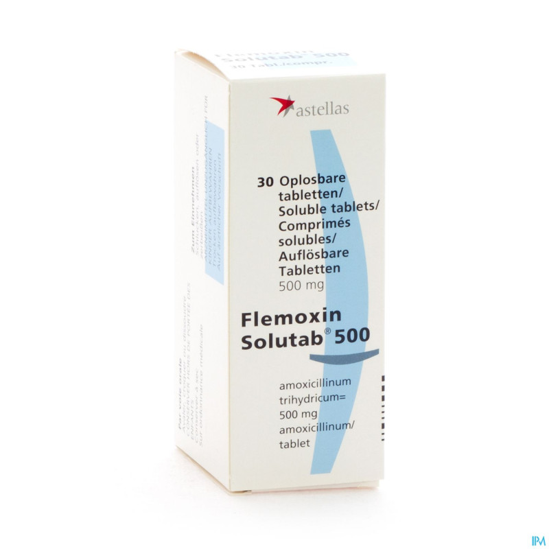 Flemoxin solutab 30x500mg