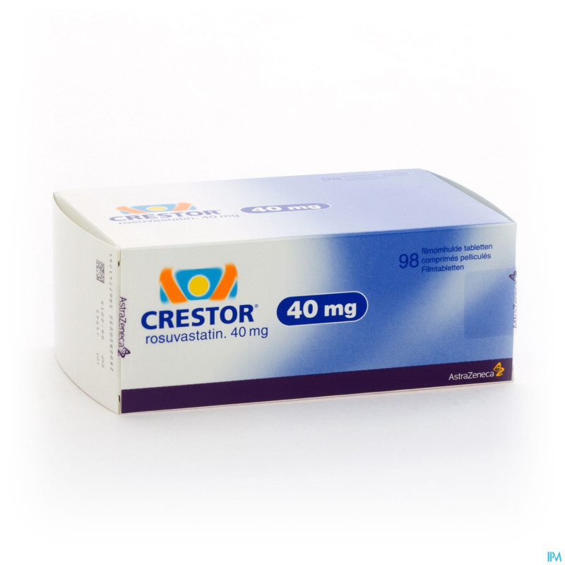 Crestor comp 98 x 40 mg