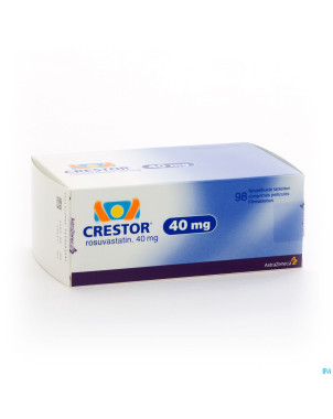 Crestor comp 98 x 40 mg