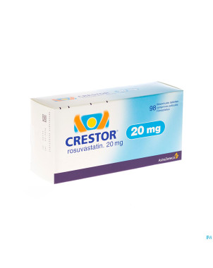 Crestor comp 98 x 20 mg