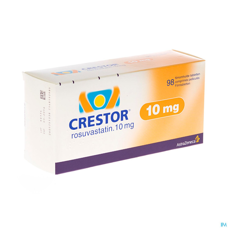 Crestor comp 98 x 10 mg