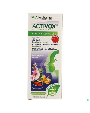 Activox sirop aux herbes nf    150ml