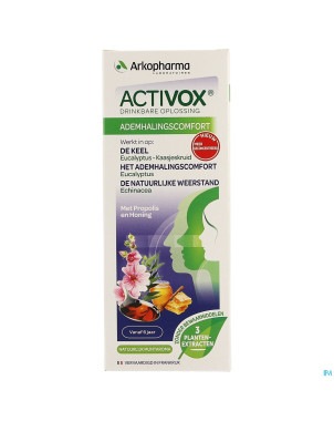 Activox sirop aux herbes nf    150ml