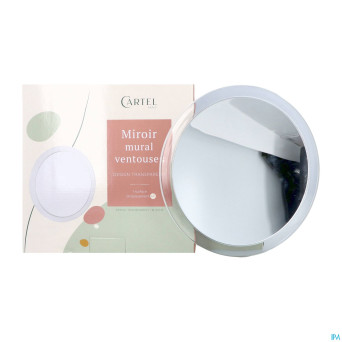 Cartel miroir mural 20cm transparent    m45t20