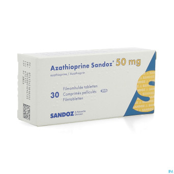 Azathioprine sandoz 50 mg comp  30 x 50 mg