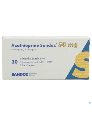 Azathioprine sandoz 50 mg comp  30 x 50 mg