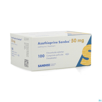 Azathioprine sandoz 50 mg comp 100 x 50 mg