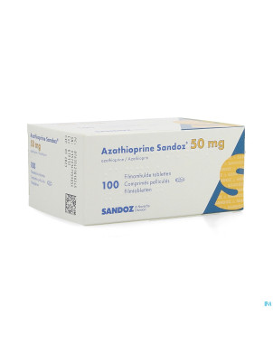 Azathioprine sandoz 50 mg comp 100 x 50 mg