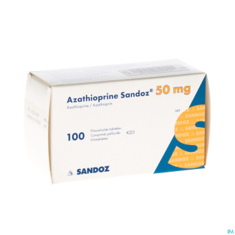 Azathioprine sandoz 50 mg comp 100 x 50 mg
