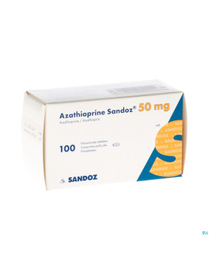 Azathioprine sandoz 50 mg comp 100 x 50 mg