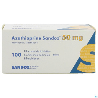Azathioprine sandoz 50 mg comp 100 x 50 mg