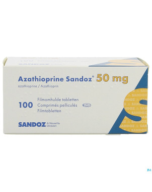 Azathioprine sandoz 50 mg comp 100 x 50 mg