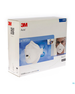 3m masque respiratoire + valve 10 1872