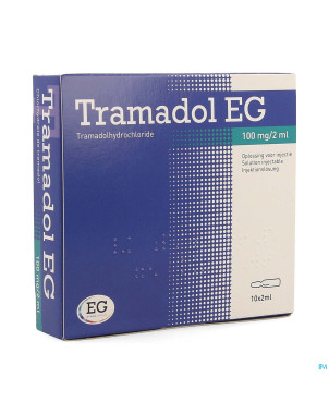 Tramadol eg amp 10 x 2 ml 100mg/2ml