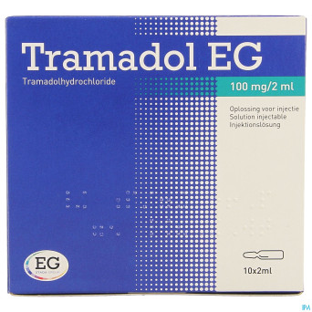 Tramadol eg amp 10 x 2 ml 100mg/2ml