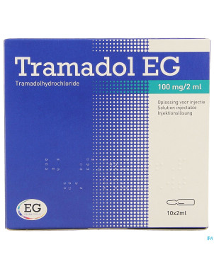 Tramadol eg amp 10 x 2 ml 100mg/2ml