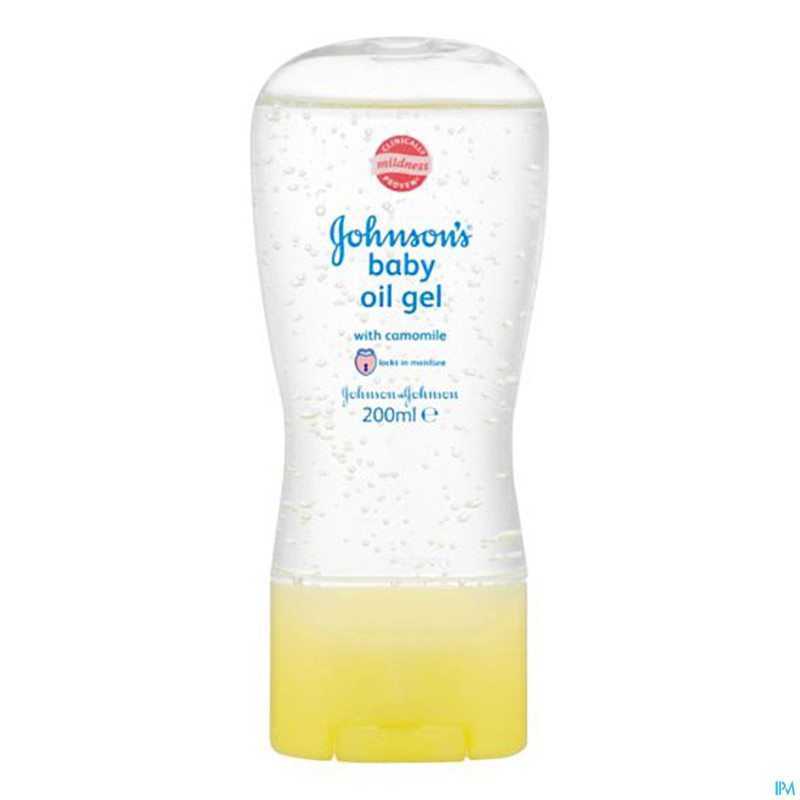 Johnson's baby gel huile camomille 200ml
