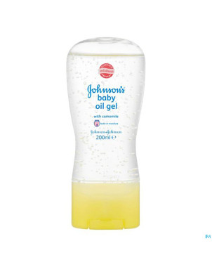 Johnson's baby gel huile camomille 200ml