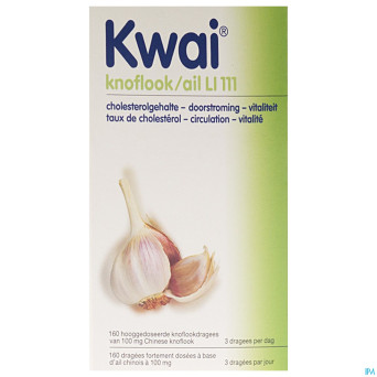 Kwai 3 par jour    drag 160 x 100mg