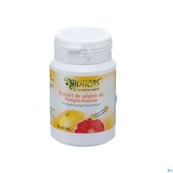 Extrait pepins pamplemousse caps 60x250mg bioticas
