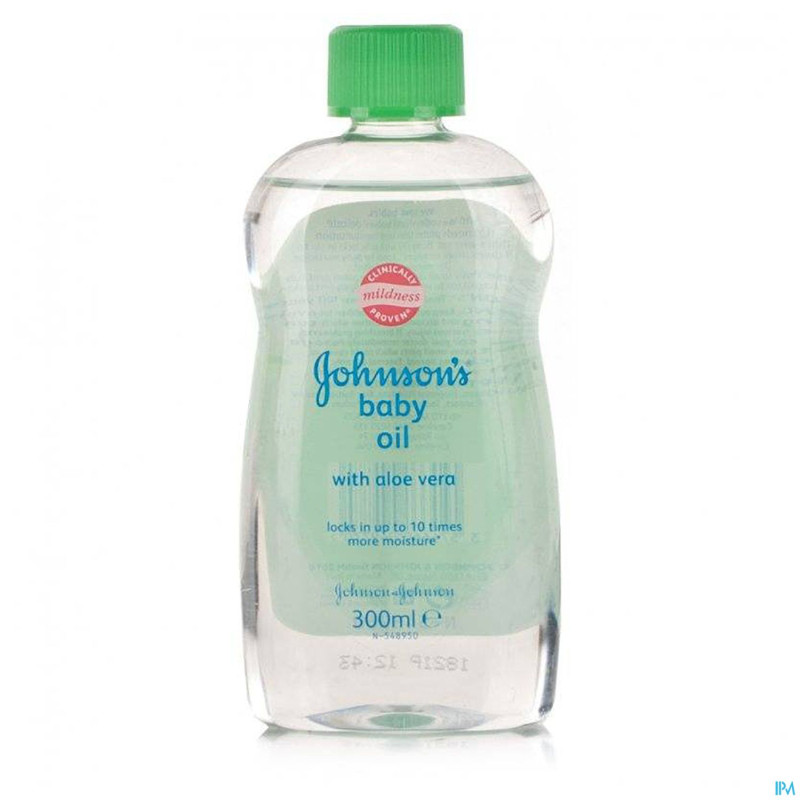 Johnson's baby huile avec aloe vera 320ml