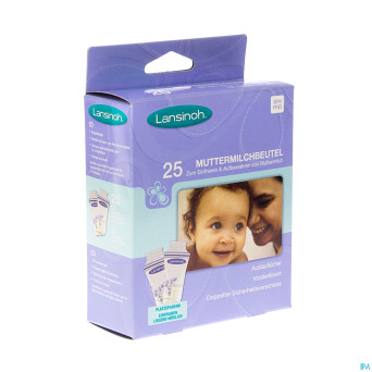 Lansinoh sac conservation lait maternel   25 99204