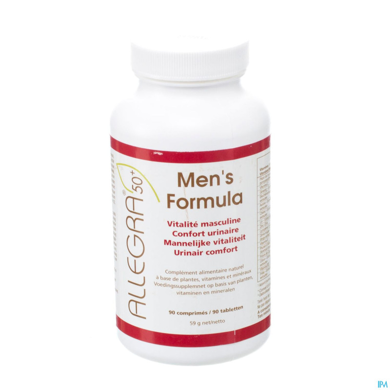 Allegra men's formula    comp 90