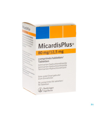 Micardisplus comp 56 x 80 mg/12,5 mg