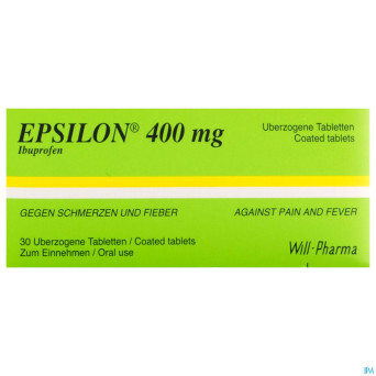 Epsilon 400 mg comp enrob omhulde 30x400mg