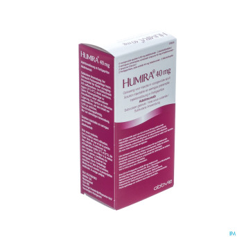 Humira 40mg/0,8ml sol inj seringue prerempli 2