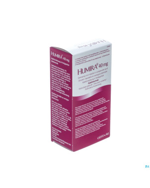 Humira 40mg/0,8ml sol inj seringue prerempli 2