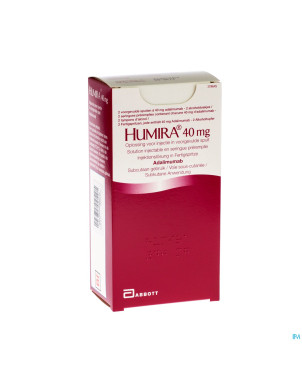 Humira 40mg/0,8ml sol inj seringue prerempli 2