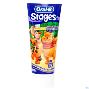 Oral b dentifrice stages winnie the pooh 75ml