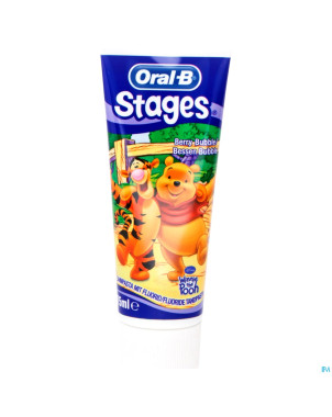 Oral b dentifrice stages winnie the pooh 75ml
