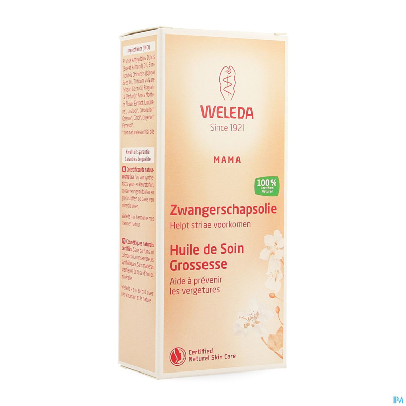 Weleda huile de soin grossesse    100ml