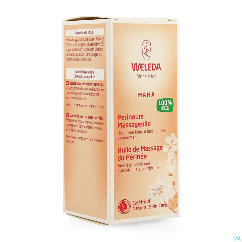 Weleda huile massage perinee    50ml