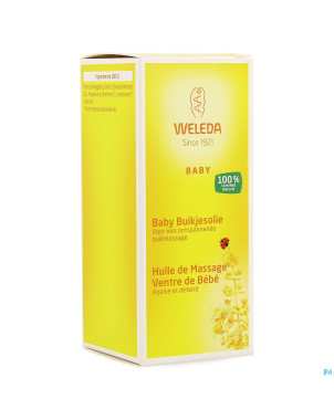 Weleda huile massage ventre bebe    50ml