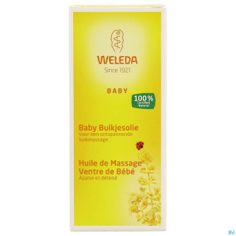 Weleda huile massage ventre bebe    50ml