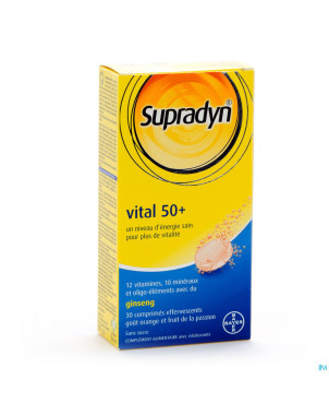 Supradyn vital 50+    tabl efferv. 30