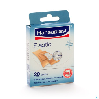 Hansaplast med elastic    strips 20 47754