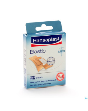 Hansaplast med elastic    strips 20 47754