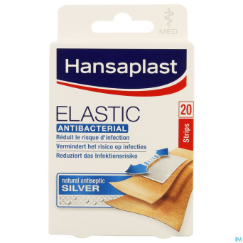 Hansaplast med elastic    strips 20 47754