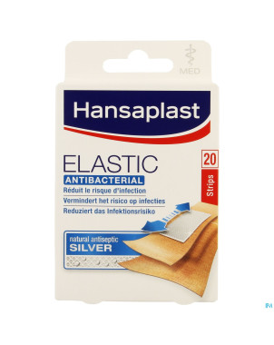 Hansaplast med elastic    strips 20 47754