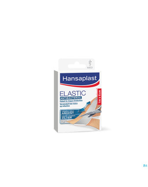 Hansaplast med elastic pansement    1mx6cm 47751
