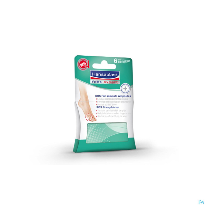 Hansaplast med pansement ampoule p.taille  6 47747