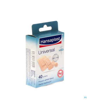 Hansaplast med universal    strips 40 47791