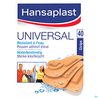 Hansaplast med universal    strips 40 47791