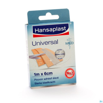 Hansaplast med universal wtp    1mx6cm 47785