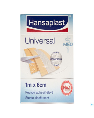 Hansaplast med universal wtp    1mx6cm 47785
