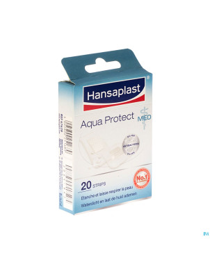 Hansaplast med aqua protect    strips 20 47628